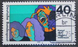 Poštová známka Nemecko 1975 Boj proti drogám Mi# 864