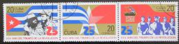 Potov znmky Kuba 1984 Vtzstv revolcia, 25. vroie Mi# 2816-18