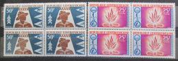 Poštové známky SAR 1965 Skauti ètyøbloky Mi# 91-92