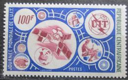 Poštová známka SAR 1976 Svìtový den telekomunikace Mi# 400