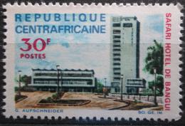 Potov znmka SAR 1967 Hotel Safari v Bangui Mi# 131 - zvi obrzok