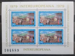 Poštové známky Rumunsko 1979 Poštovní služby, INTEREUROPEANA Mi# Block 157