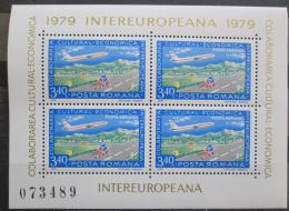 Poštové známky Rumunsko 1979 Poštovní služby, INTEREUROPEANA Mi# Block 158