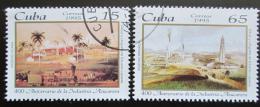 Potov znmky Kuba 1995 Umenie, Edouard Laplante Mi# 3849-50
