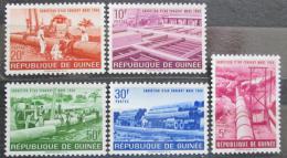 Potov znmky Guinea 1964 Vodovod do Conakry Mi# 230-34 - zvi obrzok