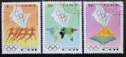Poštové známky Kuba 1994 Mezinárodní olympijský výbor Mi# 3755-57