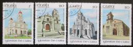 Potov znmky Kuba 1992 Kostely Mi# 3645-48