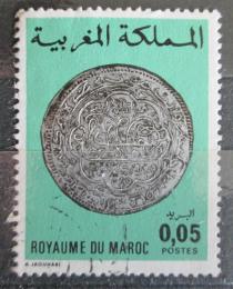 Poštová známka Maroko 1976 Stará mince Mi# 844