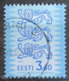 Potov znmka Estnsko 1999 Znak Ti levy Mi# 356 - zvi obrzok
