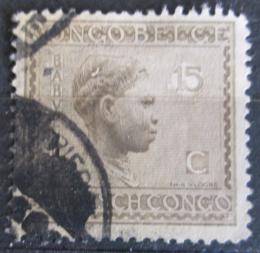 Poštová známka Belgické Kongo 1923 Žena kmene Babuende Mi# 68