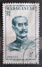 Poštová známka Madagaskar 1946 Generál Gallieni Mi# 396