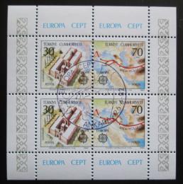 Poštové známky Turecko 1982 Európa CEPT Mi# Block 21