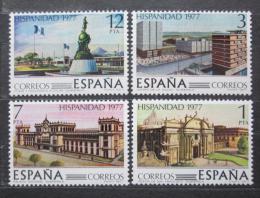 Poštové známky Španielsko 1977 Guatemala Mi# 2331-34