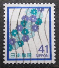 Potov znmka Japonsko 1989 Vnec z kvtin Mi# 1869 - zvi obrzok