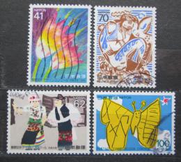 Poštové známky Japonsko 1991 Umenie Mi# 2041-44