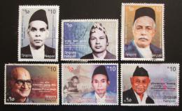Poštové známky Nepál 2013 Osobnosti Mi# 1086-91
