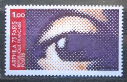 Poštová známka Francúzsko 1975 Grafika, Beat Knoblauch Mi# 1910