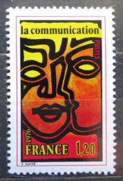 Poštová známka Francúzsko 1976 Komunikace Mi# 1968