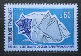 Poštová známka Francúzsko 1974 Alpský spolek, 100. výroèie Mi# 1868
