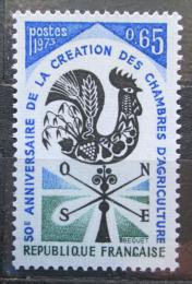 Poštová známka Francúzsko 1973 Zemìdìlská komora, 50. výroèie Mi# 1858