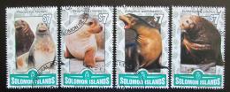 Poštové známky Šalamúnove ostrovy 2016 Morské levy Mi# N/N