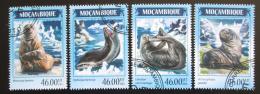 Poštové známky Mozambik 2014 Morské levy Mi# 7335-38 Kat 11€