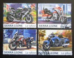 Potov znmky Sierra Leone 2017 Motocykle Mi# 8665-68 Kat 11