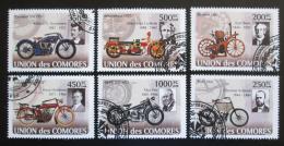 Potov znmky Komory 2008 Star motocykly Mi# 1837-42 Kat 14