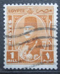 Poštová známka Egypt 1944 Krá¾ Farouk Mi# 268