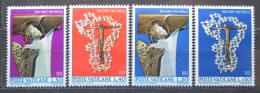 Poštové známky Vatikán 1971 Boj proti rasové diskriminaci Mi# 577-80