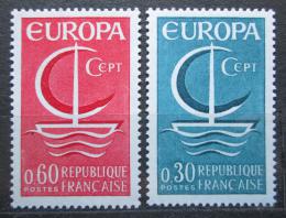 Poštové známky Francúzsko 1966 Európa CEPT Mi# 1556-57