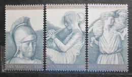 Poštové známky San Marino 1981 Publius Vergilius Maro, básník Mi# 1230-32