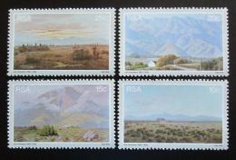 Poštové známky JAR 1978 Umenie, Jan Ernst Abraham Volschenk Mi# 542-45