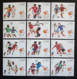 Poštové známky Kongo Dem. , Zair 1982 MS ve futbale Mi# 759-70 Kat 13€
