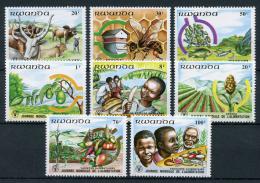 Poštové známky Rwanda 1982 Svìtový den potravin Mi# 1159-66