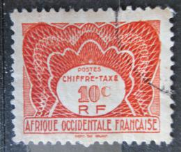 Poštová známka Francúzska Západní Afrika 1947 Doplatná Mi# 1