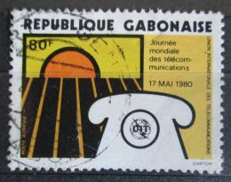 Potov znmka Gabon 1980 Svtov den komunikace Mi# 729 - zvi obrzok