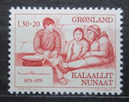 Poštovní známka Grónsko 1979 Knud Rasmussen, polární badatel Mi# 116