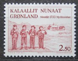 Poštová známka Grónsko 1983 Založení Herrnhutu, 250. výroèie Mi# 146