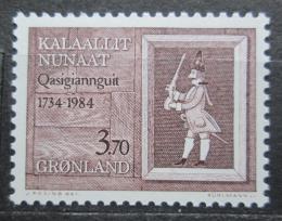 Poštová známka Grónsko 1984 Christianshab, 250. výroèie Mi# 152
