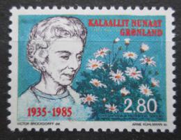 Poštová známka Grónsko 1985 Krá¾ovna Ingrid Dánská Mi# 159