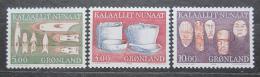 Poštové známky Grónsko 1988 Staré pøedmìty bìžné potøeby Mi# 186-88 Kat 6.50€