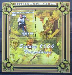 Poštová známka Mozambik 2001 LOH Sydney, tenis Mi# Block 82 Kat 10€