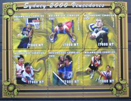 Poštové známky Mozambik 2001 LOH Sydney Mi# 1906-11 Kat 12€