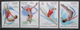 Poštové známky Burundi 2012 Športovní legendy Mi# 2308-11 Kat 10€