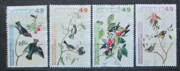 Poštové známky Kanada 2004 Vtáci, Audubon Mi# 2193-96