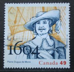 Poštová známka Kanada 2004 Pierre Dugua de Mons, kolonizátor Mi# 2203