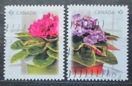 Poštové známky Kanada 2010 Kvety Mi# 2623-24