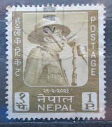 Poštová známka Nepál 1964 Krá¾ Mahendra Mi# 182