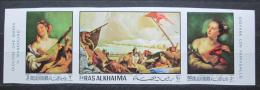 Poštové známky Rás al-Chajma 1970 Umenie, Tiepolo neperf. Mi# 369,71,73 B Kat 12€
